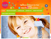 Tablet Screenshot of kinderacademypgh.com